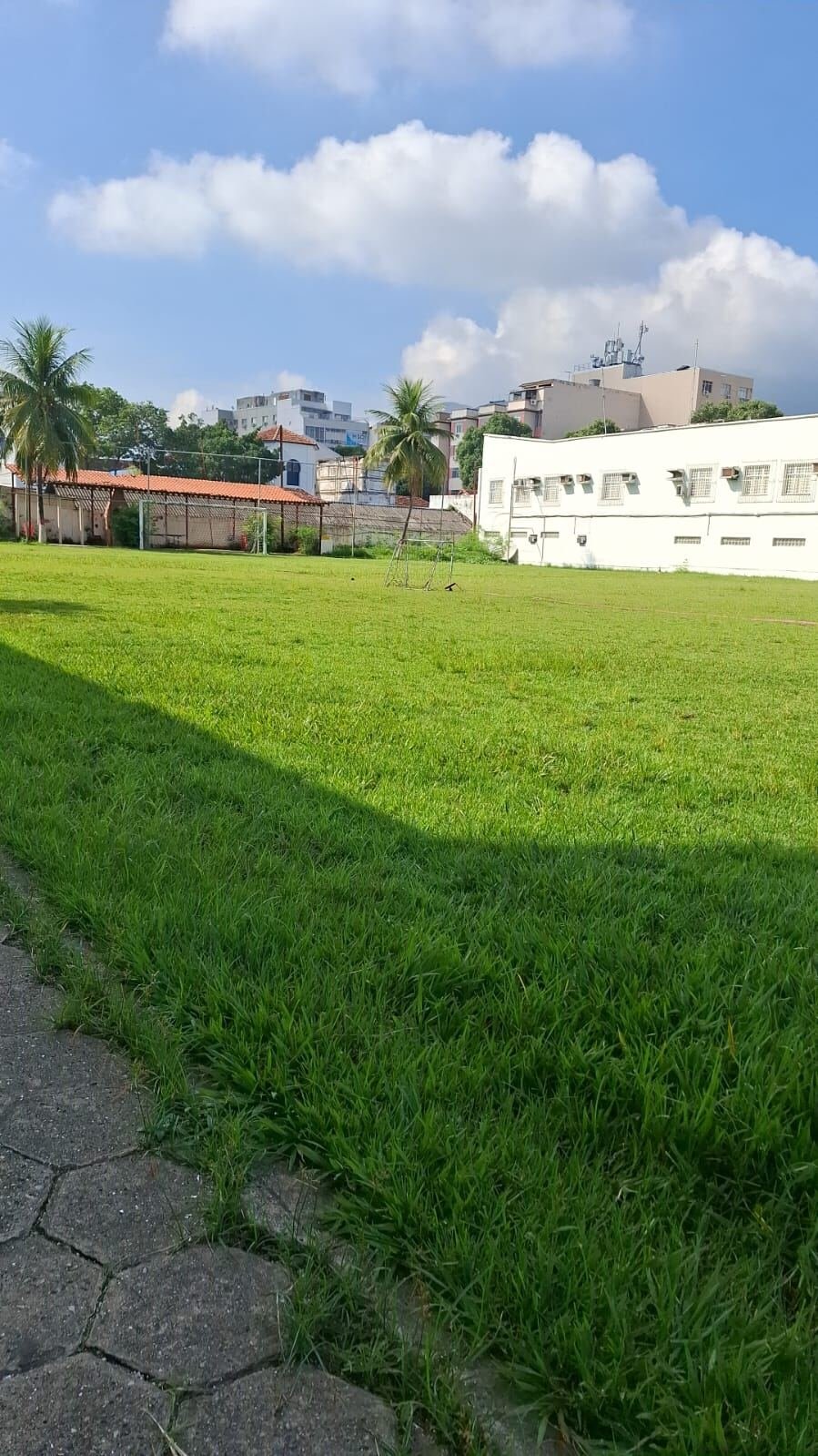 Vista do campo no Méier